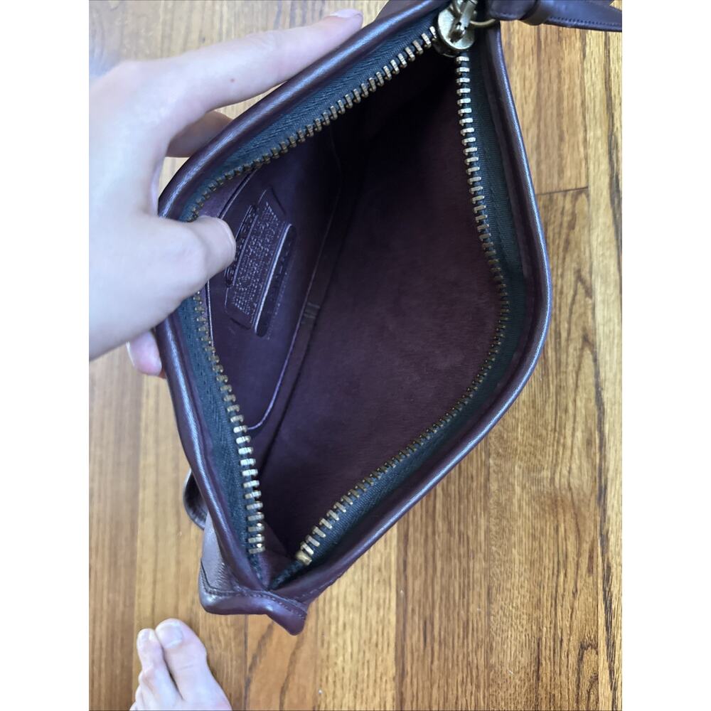 Coach Bonnie Cashin NYC 70's Saddle Brown 6445 Without Strap - Picture 11 of 15